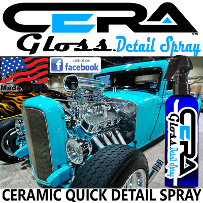 #ad CERAMIC CAR QUICK DETAILER SPRAY WAX GLOSS SHINE HIGH GRADE ARMOUR CERAGLOSS™