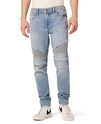 #ad Hudson Mens Banks Biker Jeans Medium Blue 38quot; Waist