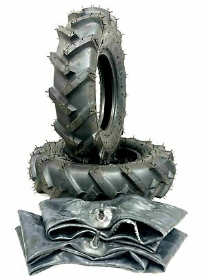#ad Two 6 14 6x14 R 1 Bar Lug Wtubes Tractor Climb Tires Heavy Duty Grip Mud 6.00 14