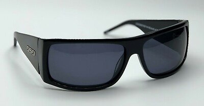 #ad DSO Eyewear Absolut Shiny Black Smoke Polarized Lens AB P0713 