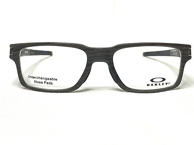 #ad NEW Oakley Latch EX OX8115 0352 Mens Woodgrain Eyeglasses Frames 52 17 136