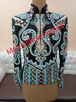 #ad western show jacket women for Horse Riding Show Horsemanship Shirt For show