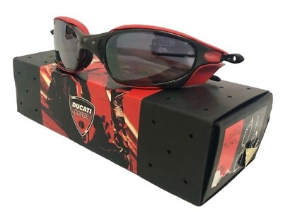 #ad Oakley Juliet Ducati Carbon Side Blinder Red Mr. Ms. Glass Men s OAKLEY Used