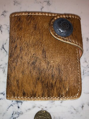 #ad SUPER Special Genuine 100% Leather Bi Fold Wallet. Handmade. Good Quality