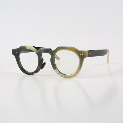 #ad Handmade Real Horn Unique Reading Eyeglass Frames Prescription Glasses Eyewear