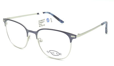 #ad Oscar De La Renta OSM 840 414 Navy Eyeglass Frame 52 18 140