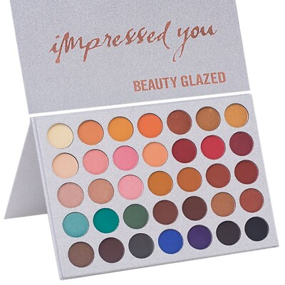 #ad 35 Color Eye shadow Palette Makeup