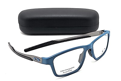 #ad Oakley Metalink OX8153 1253 Frame Reading Glasses Bifocal Progressive Lenses