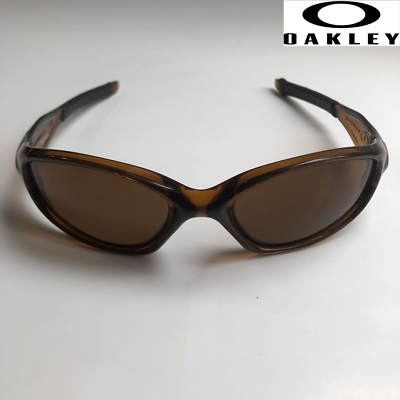 #ad Oakley Minute 2.0 Sunglasses Brown Color Lens Frame Vintage Sunglasses Rare