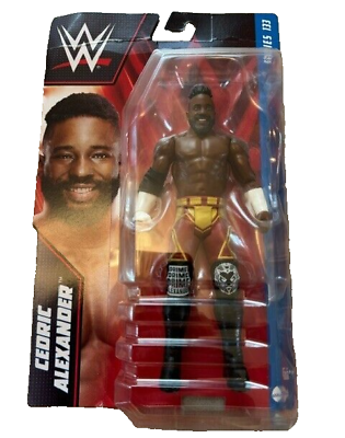#ad Mattel WWE 2022 Cedric Alexander Action Figure Series 133 Chase Variant New