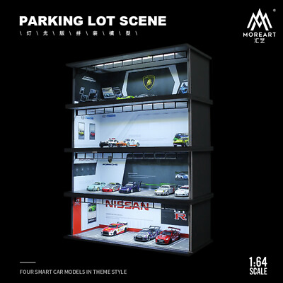 #ad MoreArt 1:64 light version assembly scene Diorama