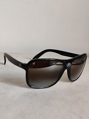 #ad Vuarnet 003 Black sunglasses Rare Push Vintage Mineral Skilynx Lenses France 80s