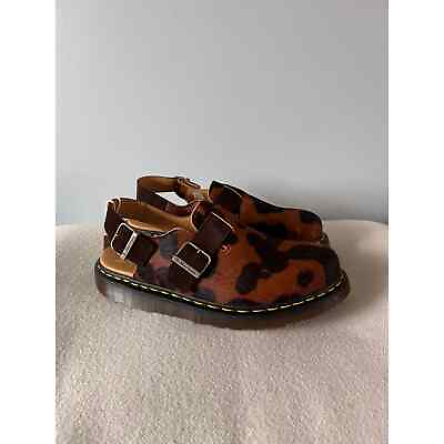 #ad Dr. Martens MIE Jorge Sandals Size 12 Ocelot NEW Made in England