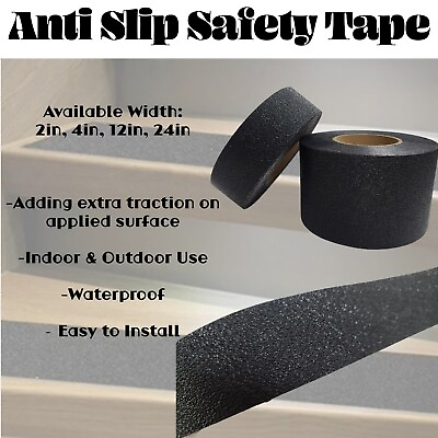 #ad Anti Slip Non Skid Traction Safety Grip Tape for Stairs Steps Indoor Outdoor