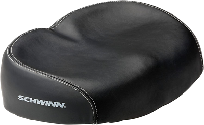 #ad Schwinn Comfort Bike Seat Foam Noseless Commuter Foam Noseless Soft Padding