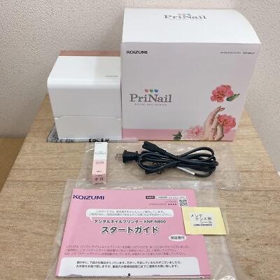 #ad KOIZUMI Digital Nail Printer PriNail KNP N800 P Digital Nail Art Made in Japan