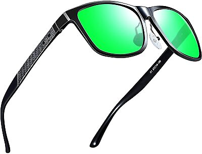 #ad #ad ATTCL Men#x27;s Retro Metal Frame Driving Polarized Sunglasses For Men