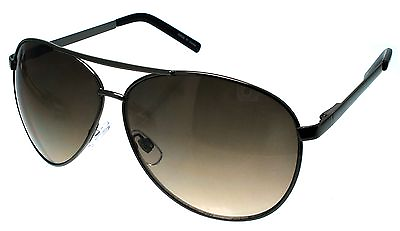 #ad EXTRA LARGE Pilot Sunglasses Big Oversized Gold 62mm Dark Mirror Lenses XXL