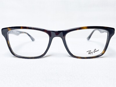 #ad NEW Ray Ban RB5279 2012 Mens Havana Rectangle Designer Eyeglasses Frames 53 18