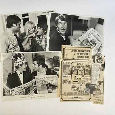 #ad Vintage Original Press Photos Movie Stills The Jokers 1967 Michael Crawford