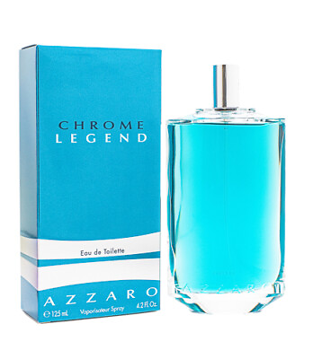 #ad Chrome Legend by Azzaro Cologne for Men 4.2 oz New In Box