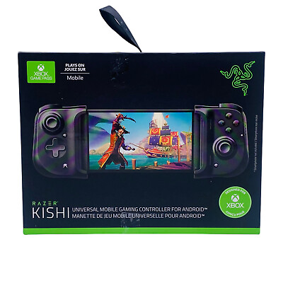 #ad Razer RZ06 02900200 R3U1 Kishi for Android Xbox Gaming Controller Black