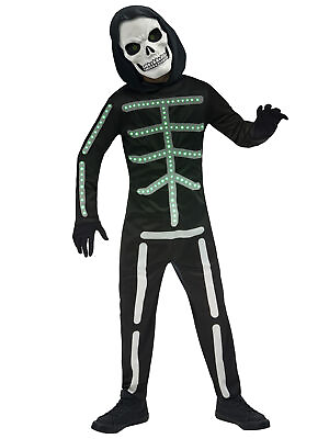 #ad Child Light Up Skeleton Costume