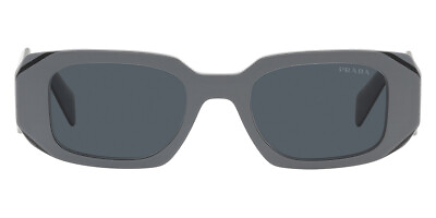 #ad Prada PR 17WS Sunglasses Marble Black Dark Gray 49mm New amp; Authentic
