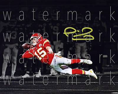 #ad Patrick Mahomes II Kansas Chiefs signed 8X10 photo picture poster autograph RP
