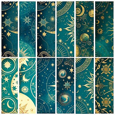 #ad 24 Sheets Astrology Scrapbook Paper Mystical Pattern Paper 6#x27;#x27; × 6#x27;#x27; Vintage ...