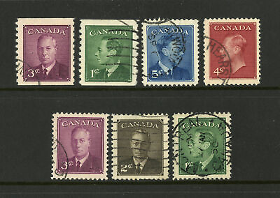 #ad M6965 Canada 1950 SG424 30 1950 Definitives plus Coil stamps.