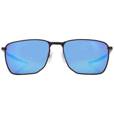 #ad Oakley Ejector Prizm Sapphire Polarized Rectangular Men#x27;s Sunglasses OO4142