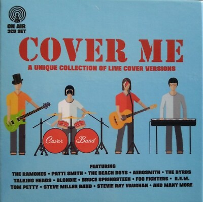 #ad Various Cover Me: A Unique Collection of Live Cover Versions 3CD Box Set NEW