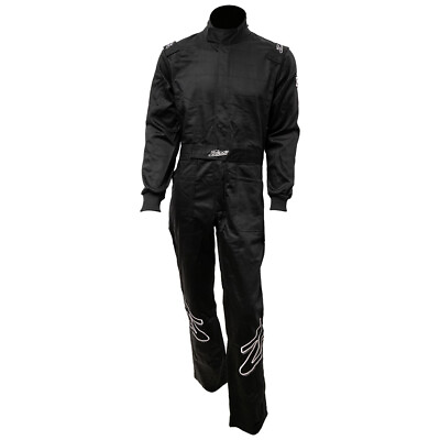 #ad Zamp Racing Suit Single Layer Black X Large