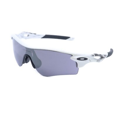 #ad OAKLEY #1 Sunglasses Radar Lock Pass OO9206 02 Matte White
