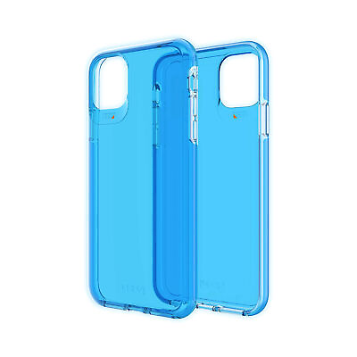 #ad Gear4 D3O Crystal Palace Neon Case for iPhone 11 Pro Max Neon Blue