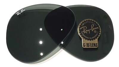 #ad Ray Ban RB3025 RB3026 RB3029 RB3689 RB3138 G15 Replacement Lenses 62mm Authentic