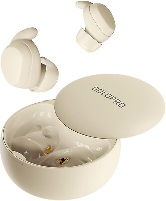 #ad Mini Wireless Bluetooth Headphones Noise Canceling in Ear w Mic amp; Charging Box