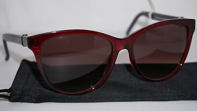 #ad Robert Marc Sunglasses New Cateye Red Black 908 284 Hand Made In France