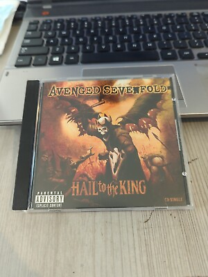 #ad CD 2422 AVENGED SEVENFOLD Hail the King CD SINGLE Nightmare LIVE Auburn Hills