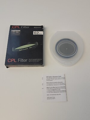 #ad CPL Filter 62mm Multi Coated Ultra HD Digital Circular Polarizer Professional