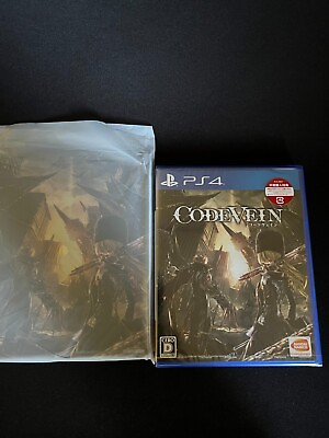 #ad 【PS4】CODE VEIN Japan Import Game w steel book NEW