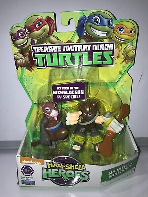 #ad 2015 Teenage Mutant Ninja Turtles Half Shell Heroes SPLINTER amp; SHREDDER