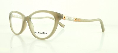 #ad NEW ORIGINAL MICHAEL KORS MK4021B PORTILLO 3043 Birch Women#x27;s Eyeglasses 54mm