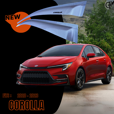 #ad 2020 2023 Toyota Corolla Out Channel Auto Visor Side Window Rain Deflector $38.00