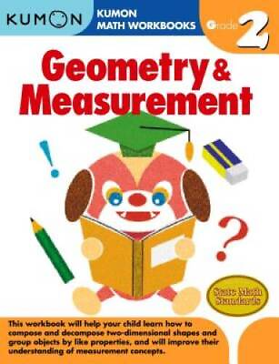 #ad Geometry amp; Measurement Grade 2 Kumon Math Workbooks Paperback GOOD
