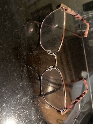 #ad TORY BURCH 3273 Shiny Rose Gold Metal Women#x27;s Eyeglasses 51 16. EUC W Case