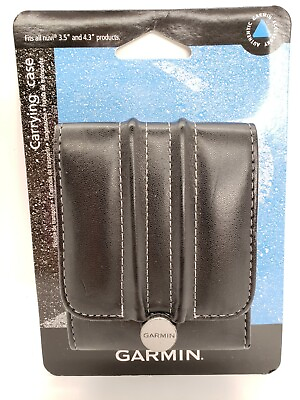 #ad Garmin Leather Carrying case for all 3.5quot; amp; 4.3quot; Garmin GPS models 010 11305 01