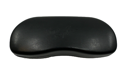 #ad Ray Ban Sunglasses Case Black Hard Clamshell Glasses Case