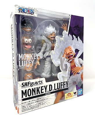#ad S.H.Figuarts ONE PIECE Monkey D. Luffy Gear 5 TAMASHII NATIONS Bandai Japan New